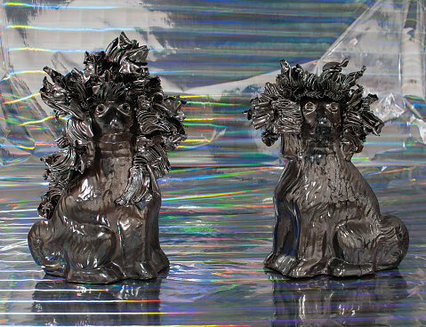 After Barnett II with Couple of Spaniels 